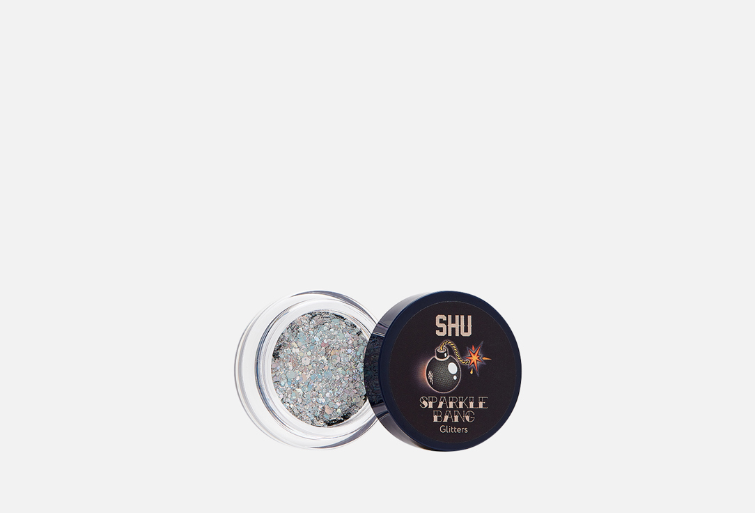 Изображение товара Глиттер для макияжа лица и тела SHU SPARKLE BANG 3 г сияющий, увлажняющий, водостойкий