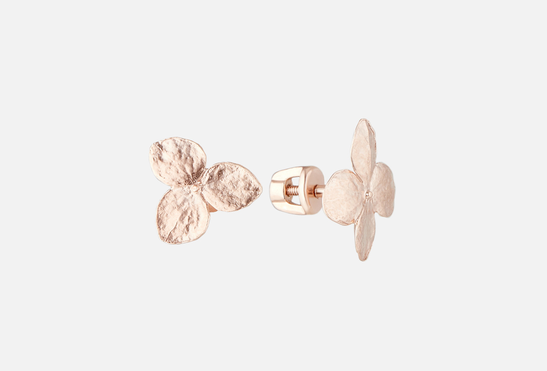 Изображение товара Пусеты серебряные SHU SHA гортензии медиум асимметрия