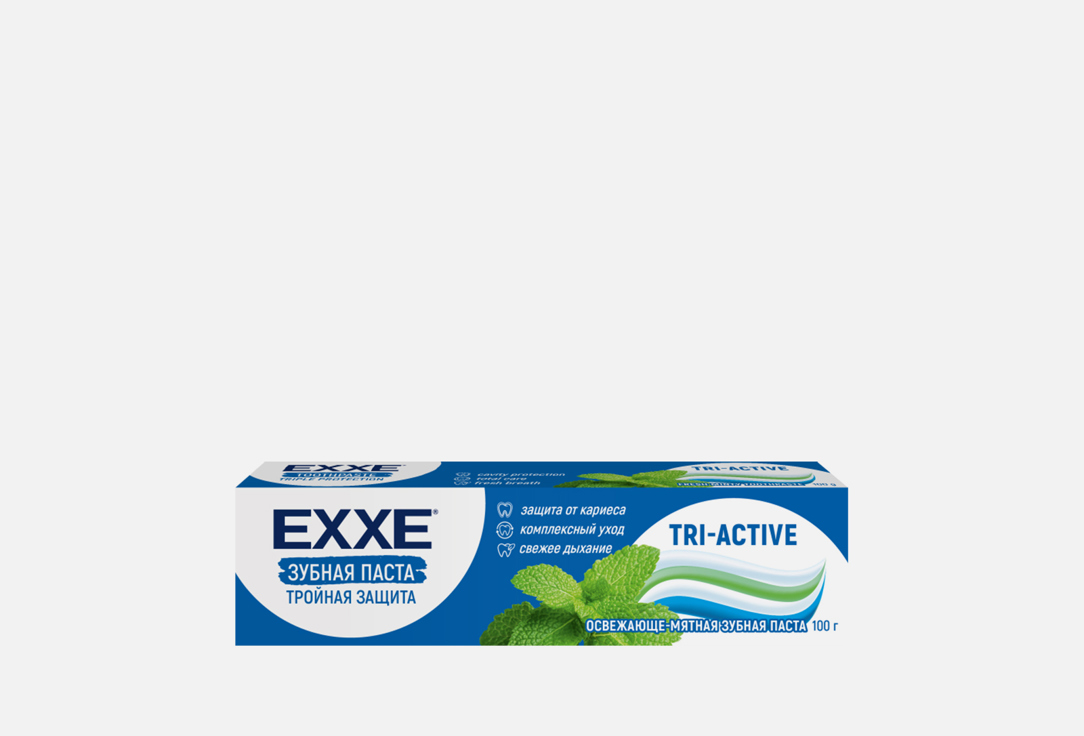 Изображение товара ЗУБНАЯ ПАСТА Exxe TRI-ACTIVE