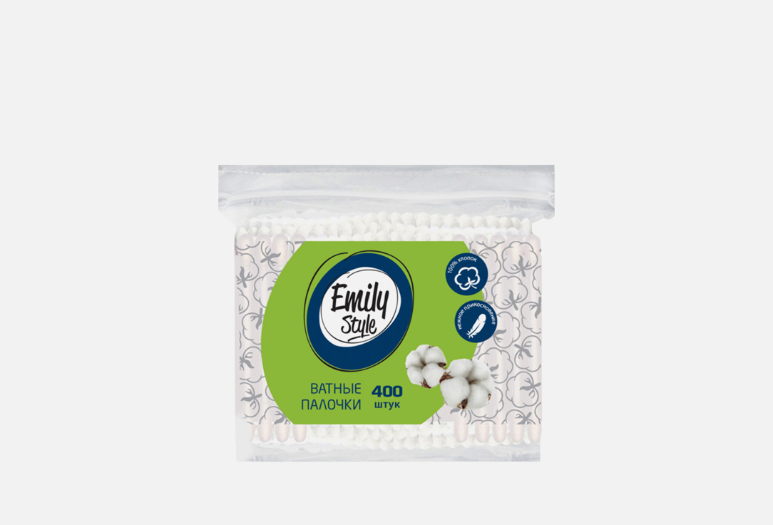 Изображение товара ВАТНЫЕ ПАЛОЧКИ Emily Style 100% хлопка