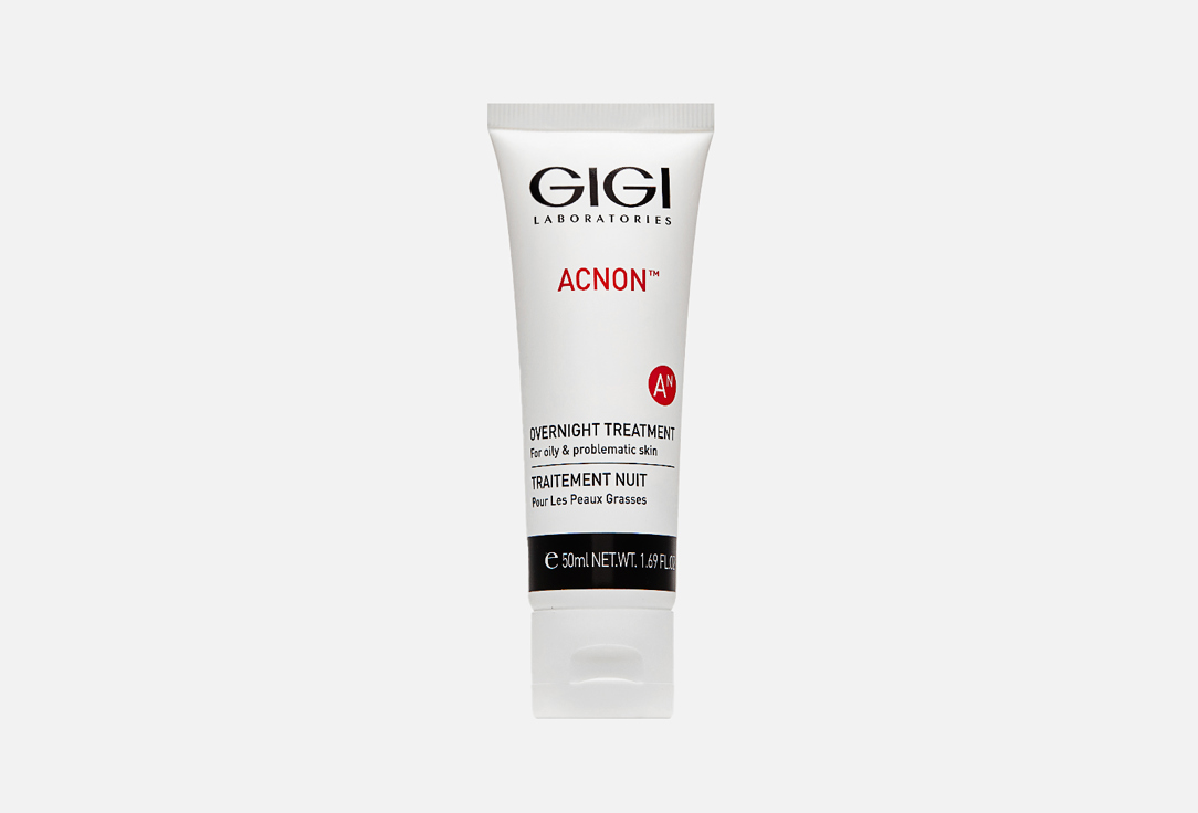 Ночной крем для проблемной кожи лица GIGI Acnon Overnight Treatment 50 мл крем для лица gigi ночной крем acnon