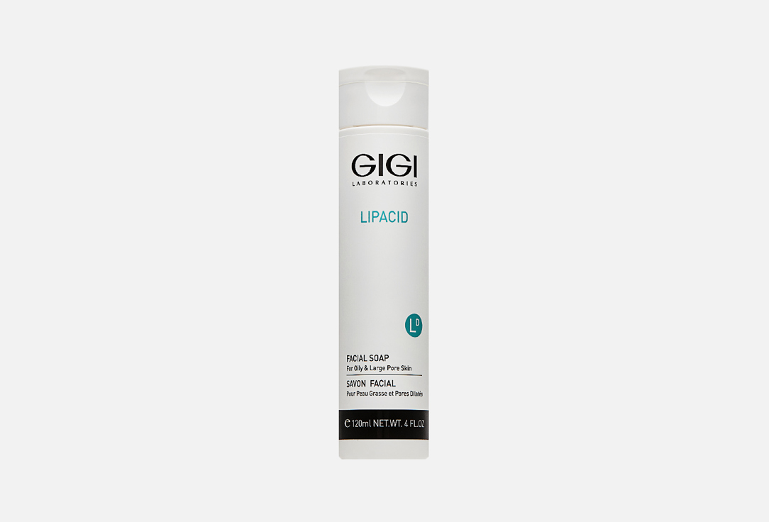 Бактерицидное жидкое мыло GIGI Lipacid Facial Soap 120 мл очищающее мыло с витаминами