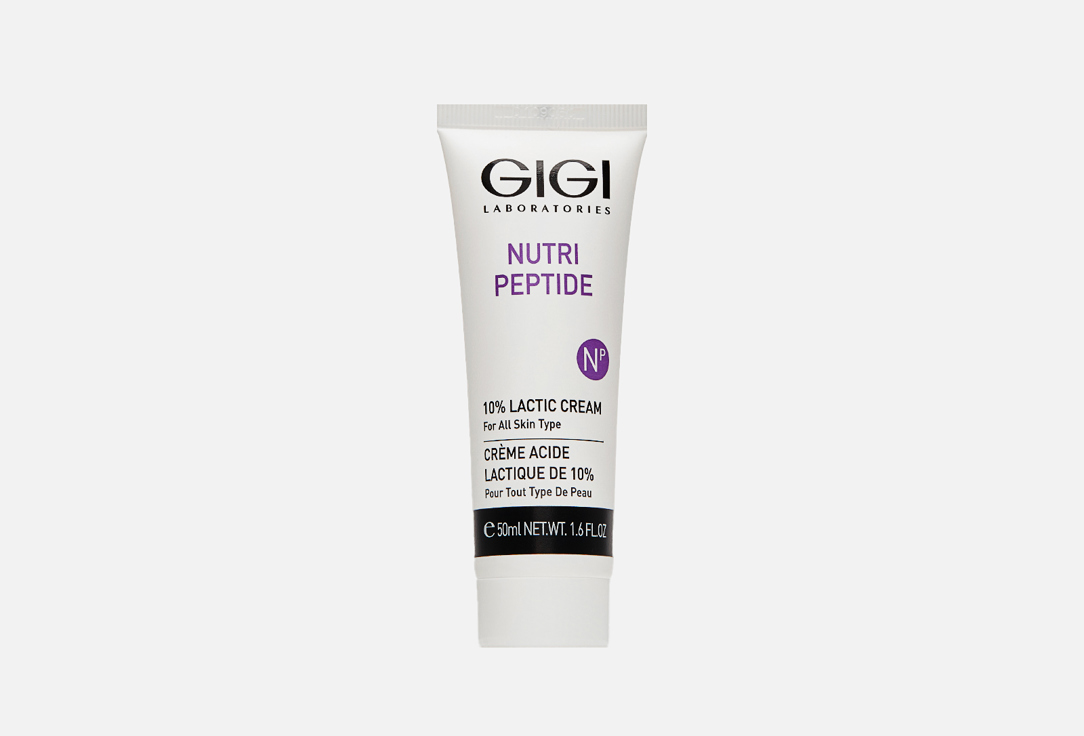 Ночной крем для лица GIGI Nutri Peptide 10% Lactic cream 50 мл крем для лица gigi nutri peptide 10% glycolic cream 50 мл