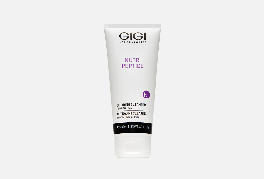 Очищающий гель для лица GIGI Nutri Peptide Clearing Cleancer 200 мл