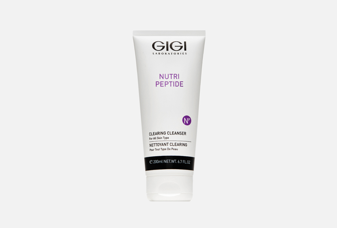 Очищающий гель для лица GIGI Nutri Peptide Clearing Cleancer 