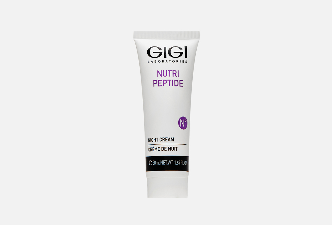 Ночной крем для лица GIGI Nutri Peptide Night Cream 50 мл крем для лица gigi пептидный ночной крем nutri peptide