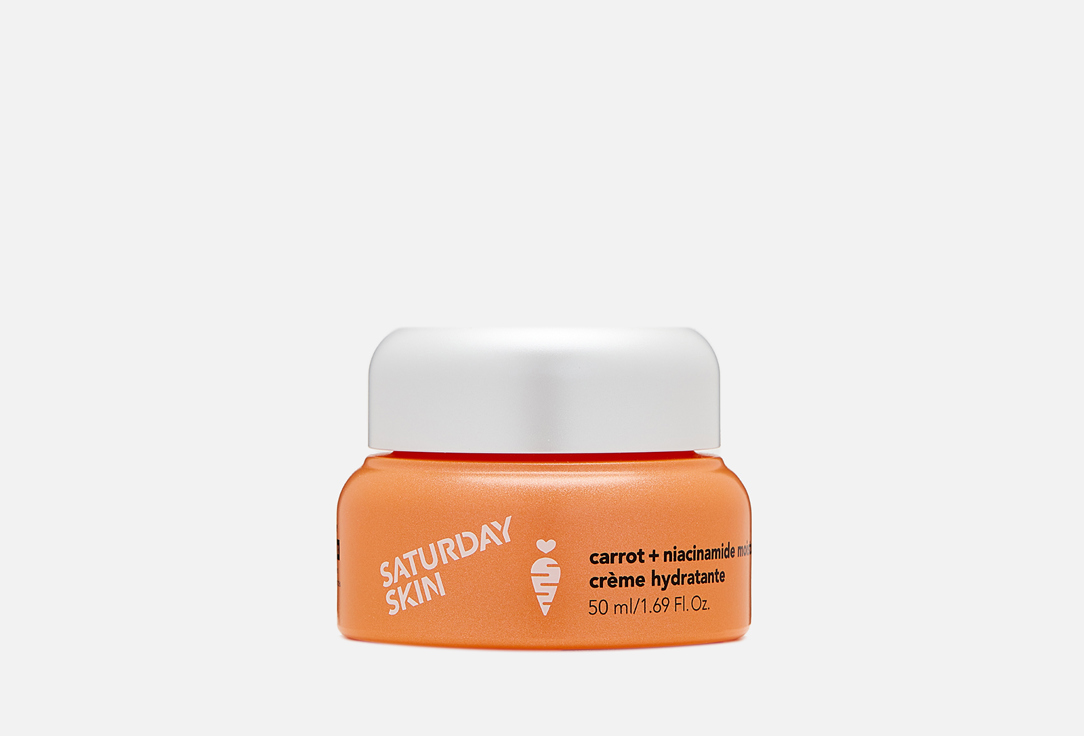 

крем для лица SATURDAY SKIN, Carrot+Niacinamide Moisturing 50 мл