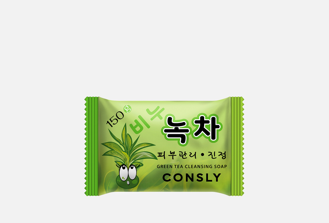 цена Твердое мыло CONSLY Softening Green Tea Soap 150 мл