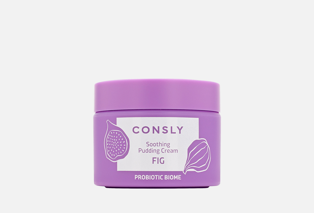 Крем для лица CONSLY Fig 50 мл кора крем для лица комфорт успокаивающий для чувств кожи 50мл 46199