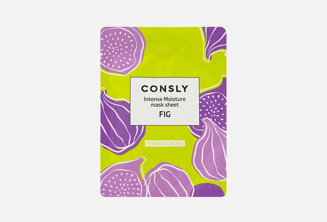 Изображение товара Тканевая маска для лица CONSLY fig увлажнение и питание 25 мл
