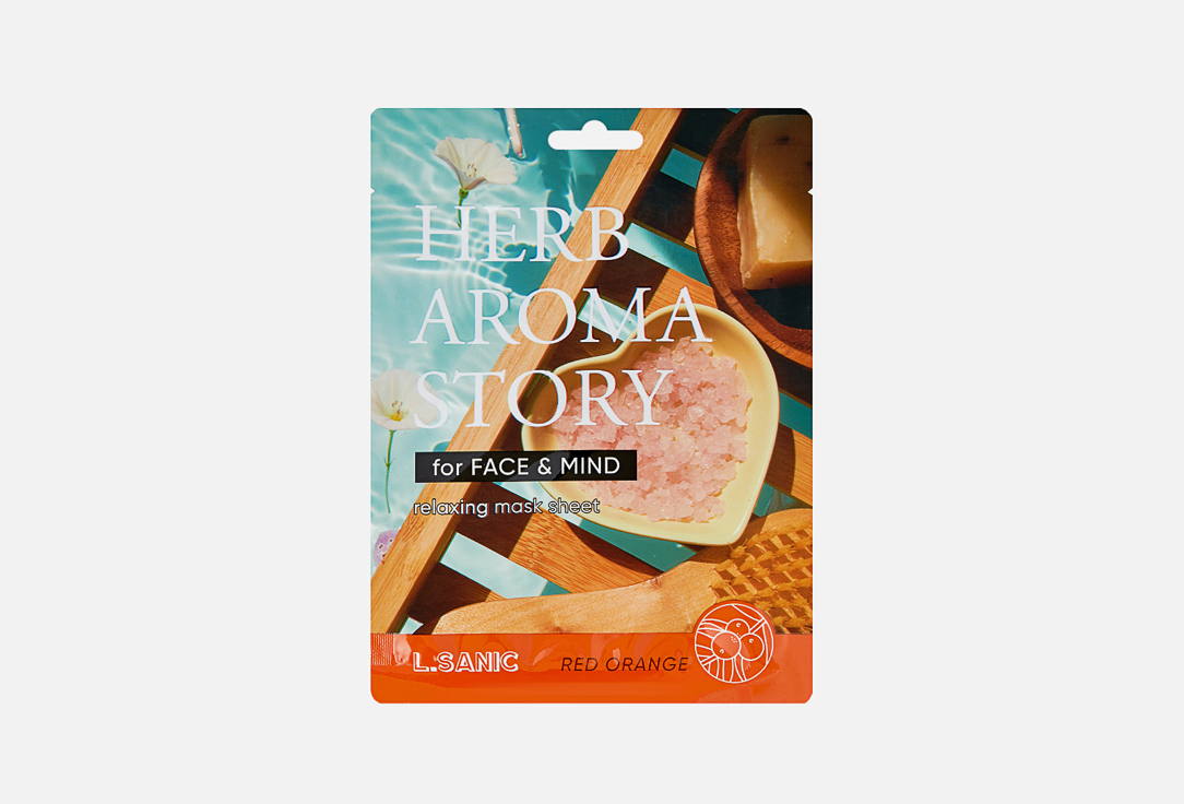 Изображение товара Тканевая маска для лица L.SANIC Red Orange 25 мл