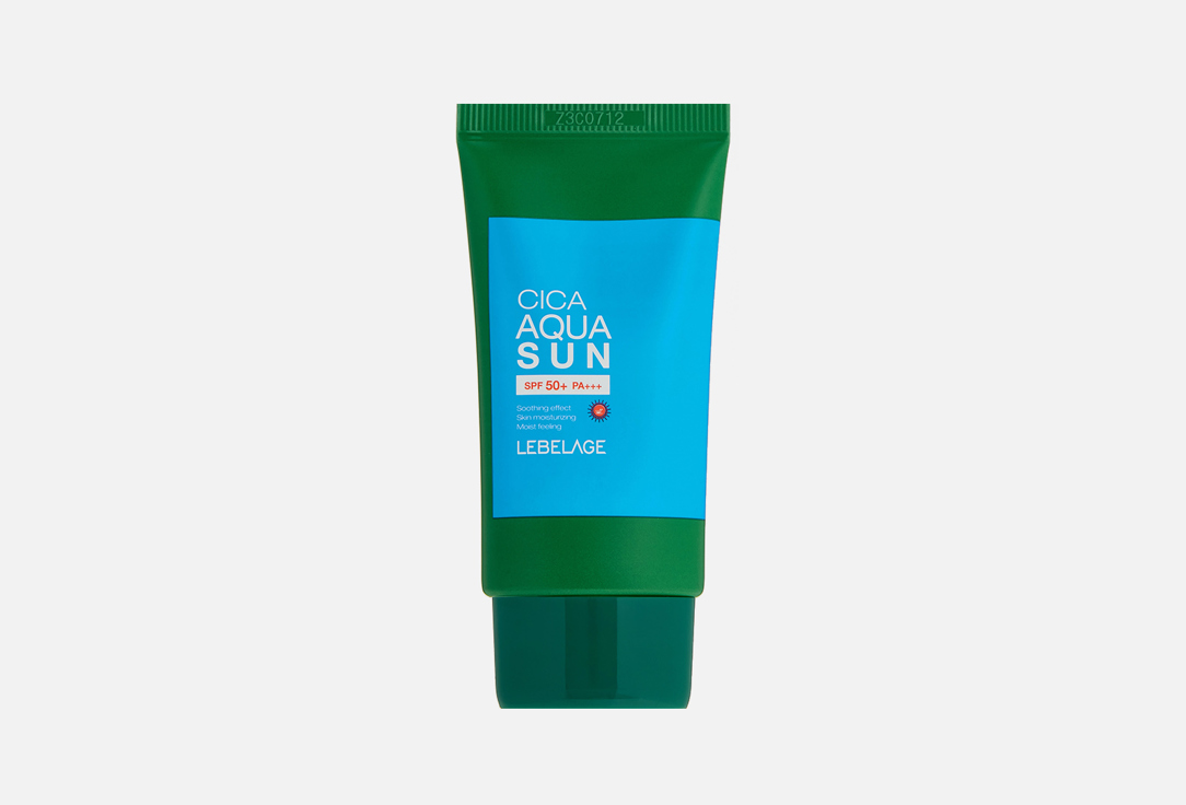 солнцезащитный крем для лица увлажняющий Солнцезащитный крем для лица LEBELAGE Cica Aqua Sun SPF50+/PA+++ 30 мл