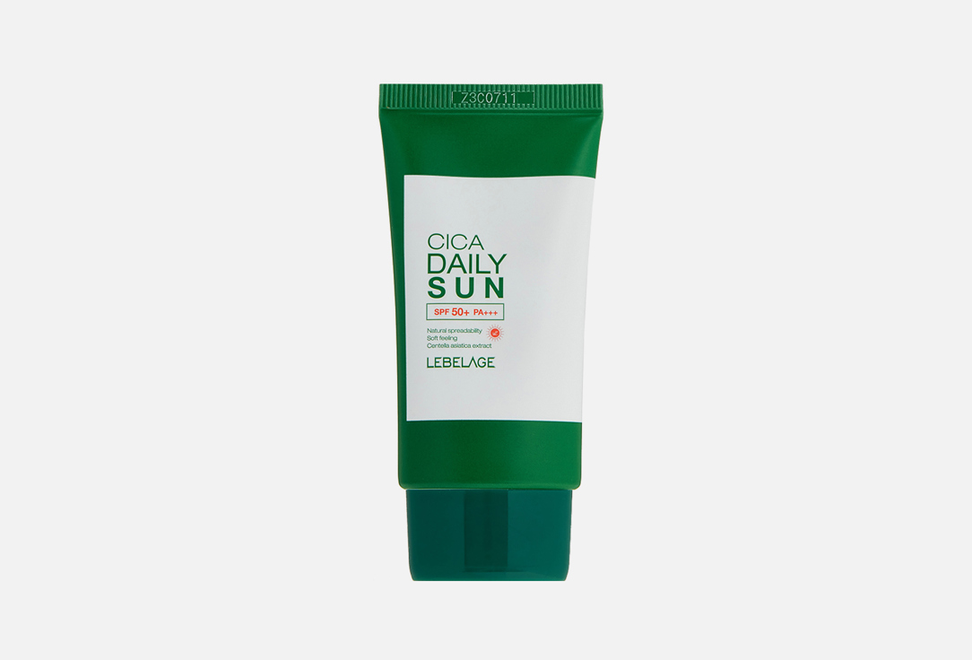 Солнцезащитный крем для лица LEBELAGE Cica Daily Sun SPF50+/PA+++ 30 мл солнцезащитный крем для лица lebelage успокаивающий spf50