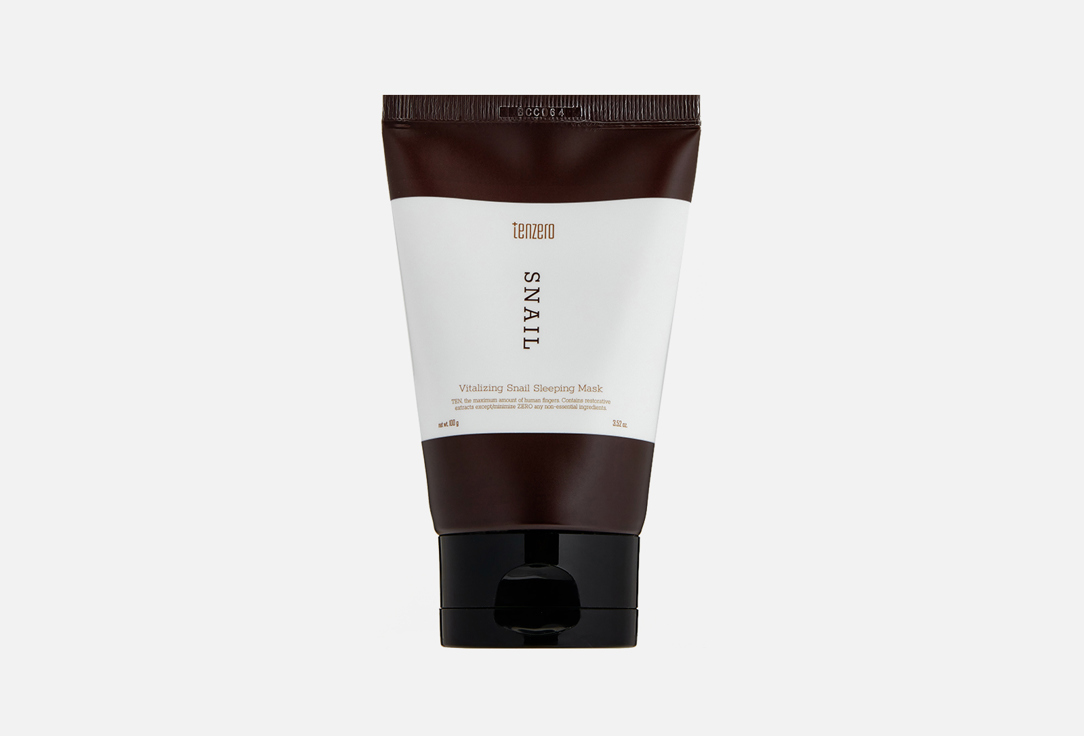 

Ночная маска для лица TENZERO, Vitalizing Snail Sleeping Mask 2X 1 шт