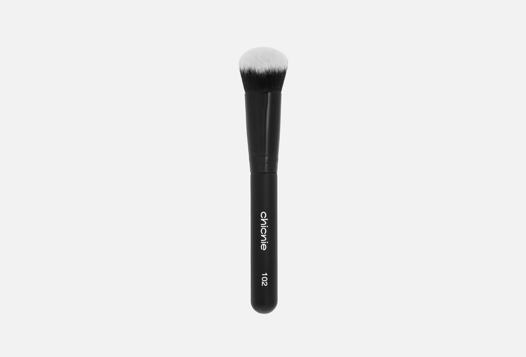 Изображение товара Многофункциональная скошенная кисть Chicnie Foundation Brush №102 для лица