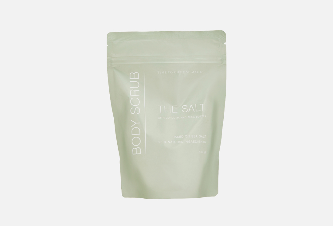 

Солевой скраб для тела TIME TO CHOOSE MAGIC, With turmeric extract and shea The Salt 300 г