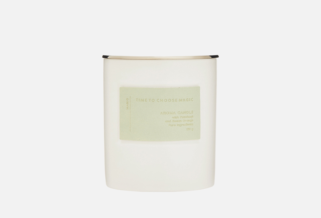 

Ароматизированная свеча TIME TO CHOOSE MAGIC, Белый, Magic 210 г