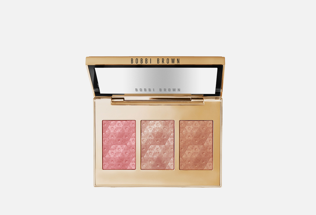 Палетка для макияжа лица Bobbi Brown Luxe Cheek & Highlighting Rose Glow
