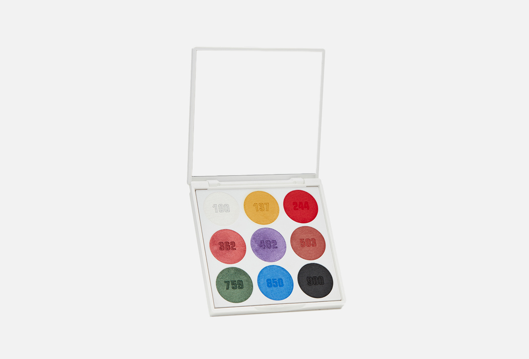Палетка теней для век 3INA The color palette iconic numbers 8 г палетка теней для век color icon 10 pan palette