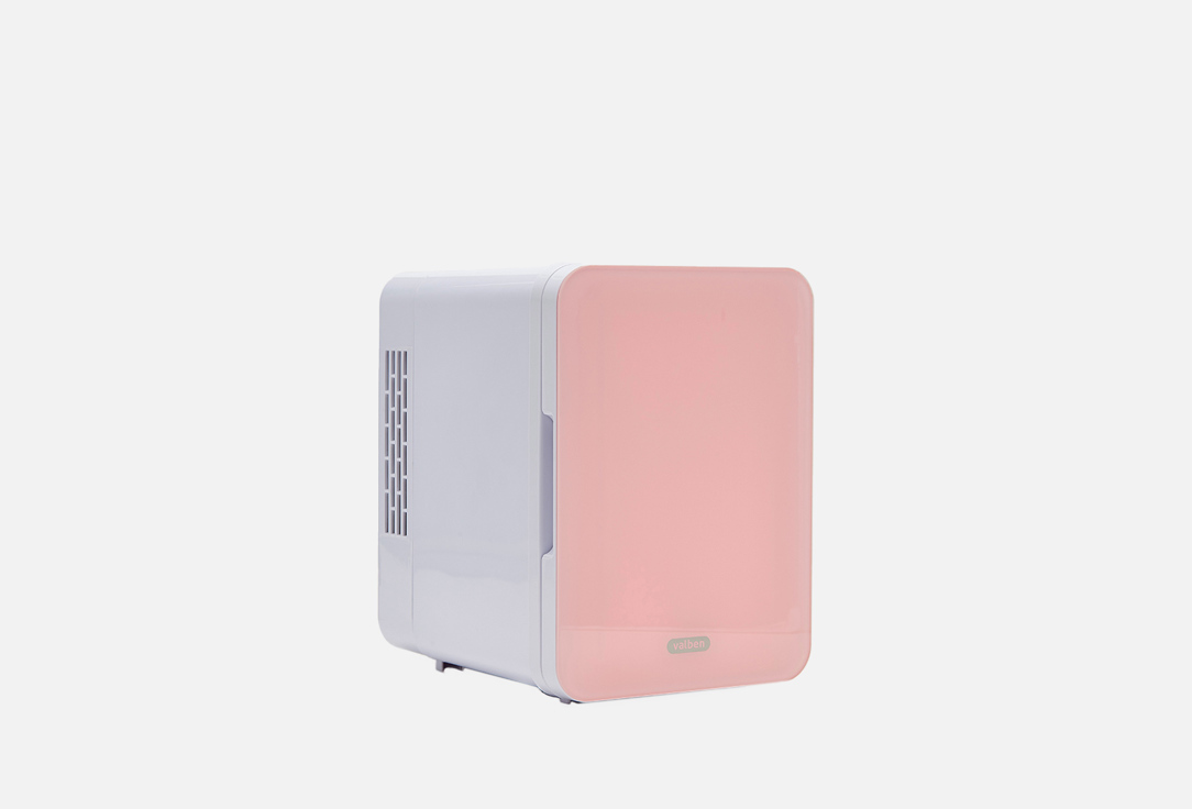Мини холодильник для косметики и лекарств Valben pink 