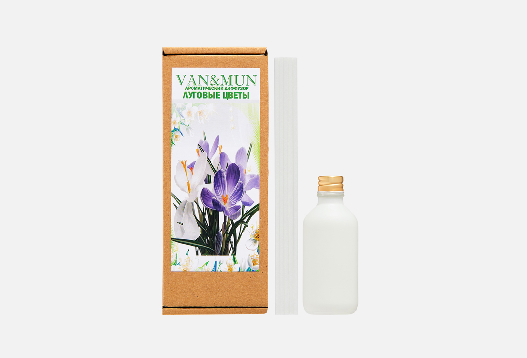 

Ароматический диффузор VAN&MUN, Meadow flowers 60 мл