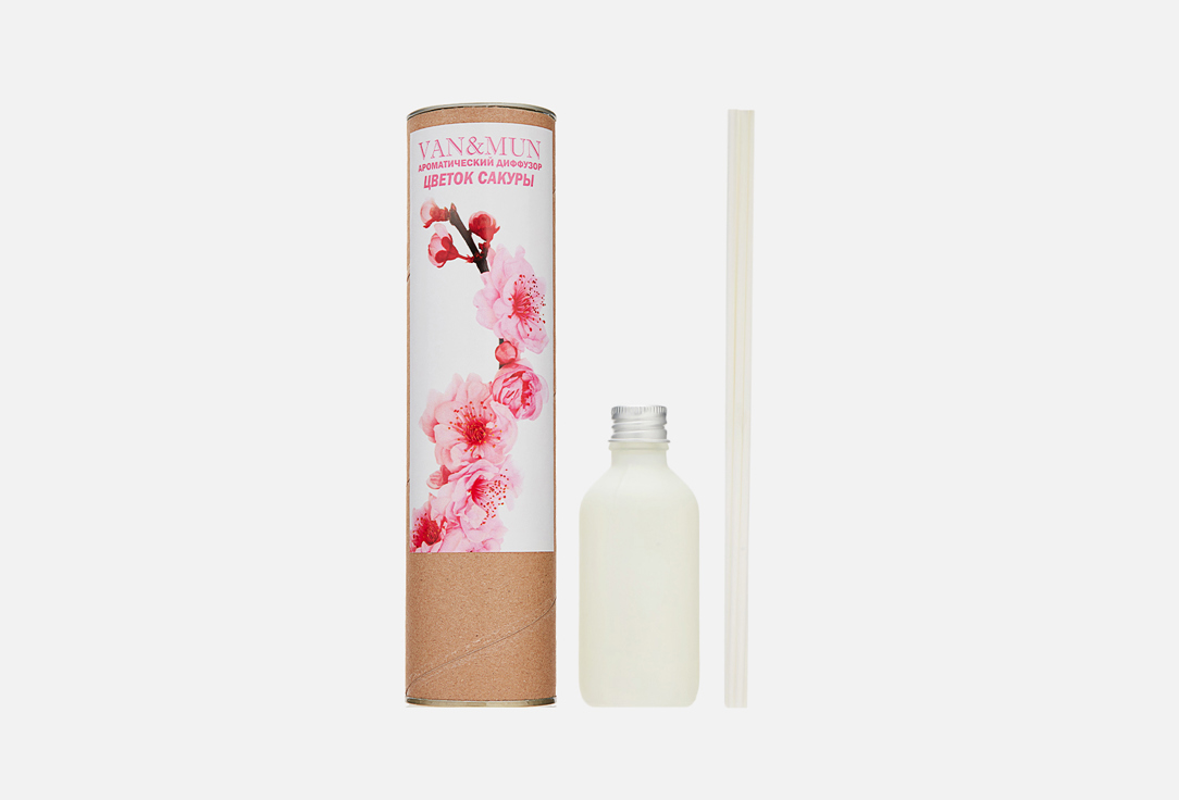 Ароматический диффузор VAN&MUN Aroma diffuser for home and office VAN&MUN Sakura flower. 60 мл брюки лориччи цветок сакуры