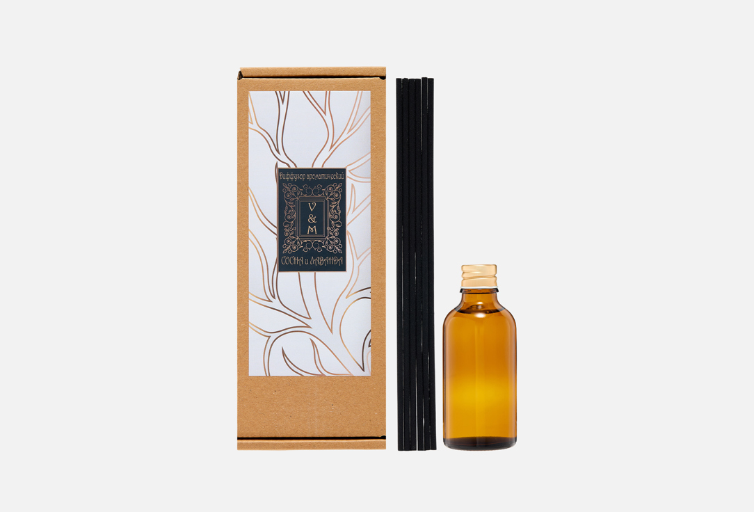 

Ароматический диффузор VAN&MUN, Pine and Lavender 45 мл