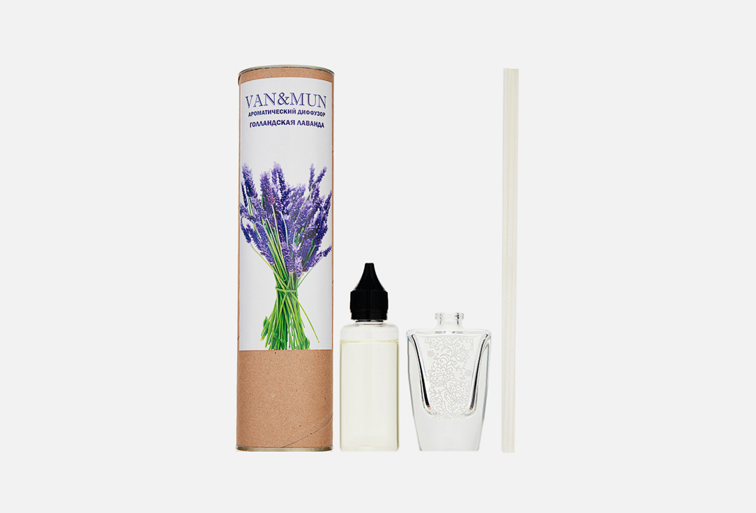 

Ароматический диффузор VAN&MUN, Dutch Lavender 45 мл