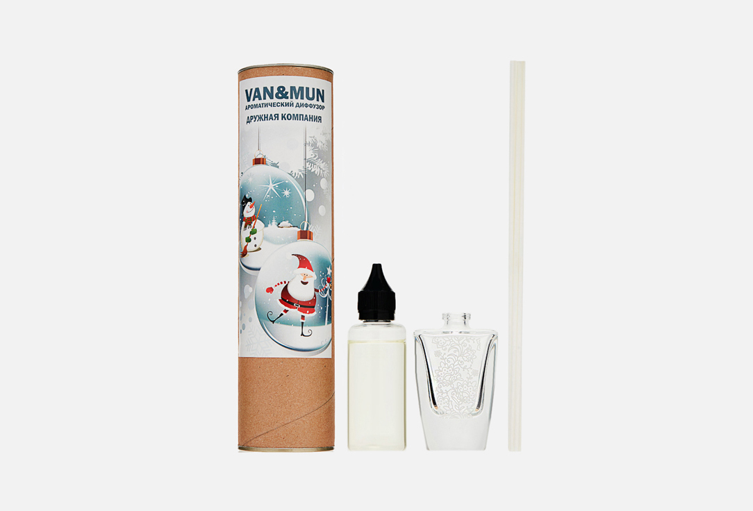 Изображение товара Ароматический диффузор Van&mun Friendly Company 45 мл пряный зимний букет