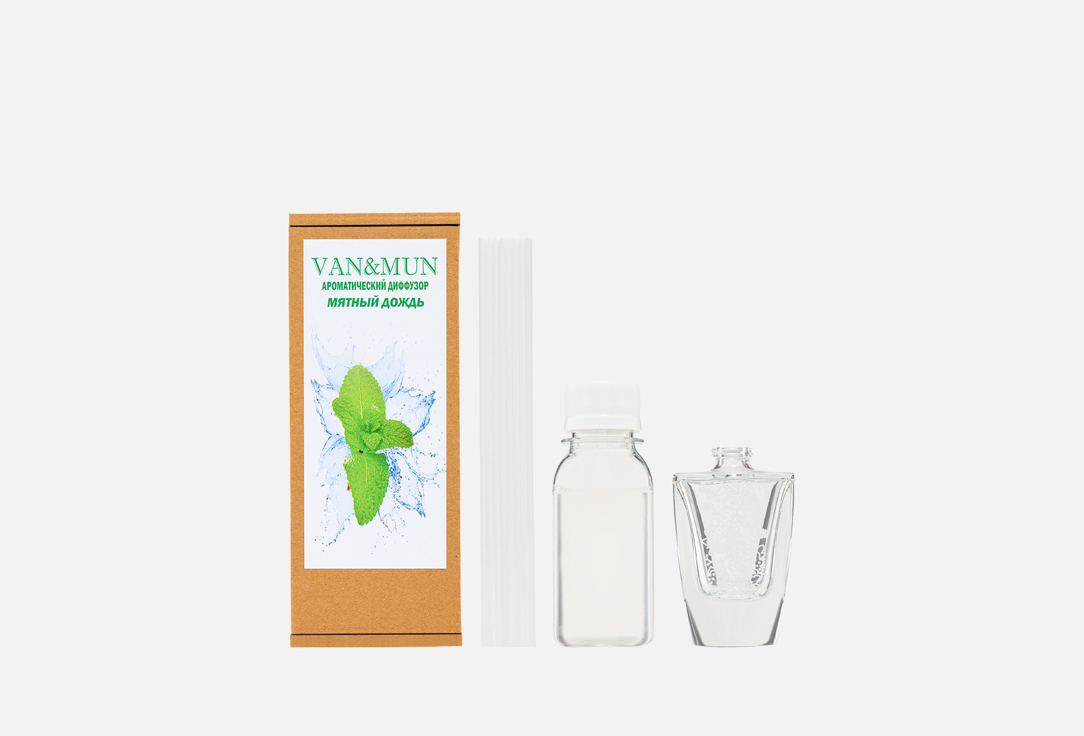 

Ароматический диффузор VAN&MUN, Mint rain 45 мл