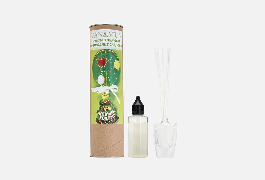 

Ароматический диффузор VAN&MUN, New Year's sweets 45 мл