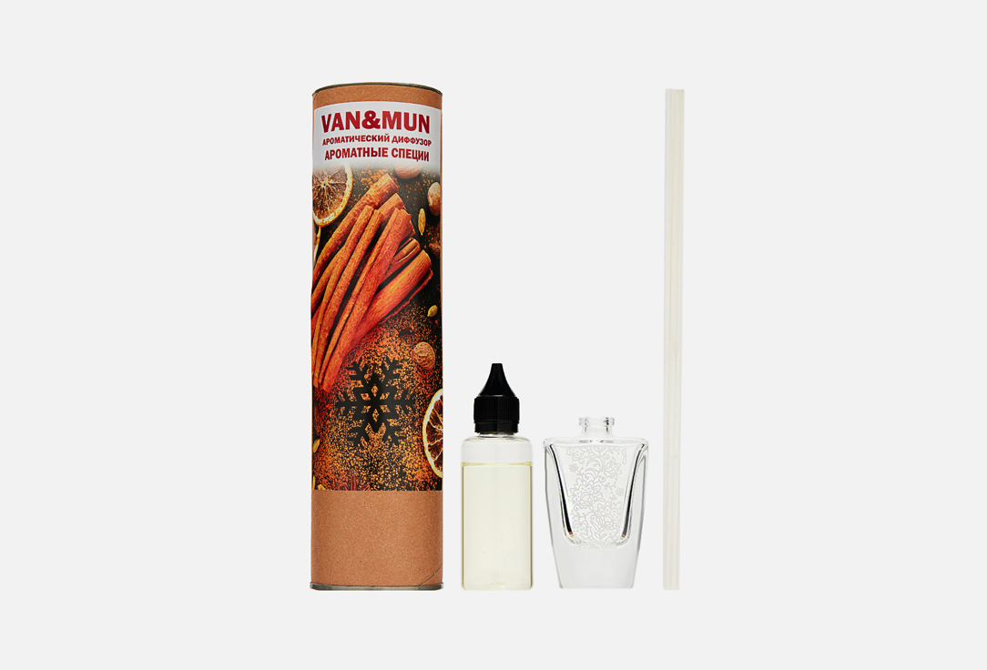 цена Ароматический диффузор VAN&MUN Aromatic spices 45 мл