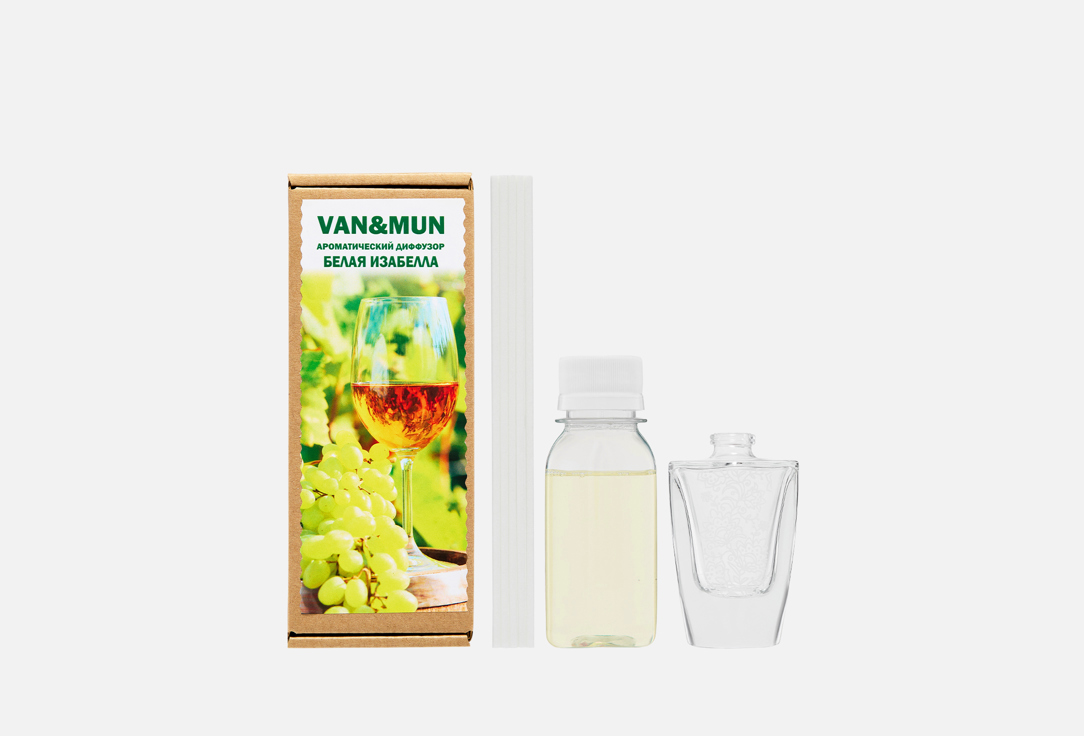 

Ароматический диффузор VAN&MUN, White Isabella 45 мл