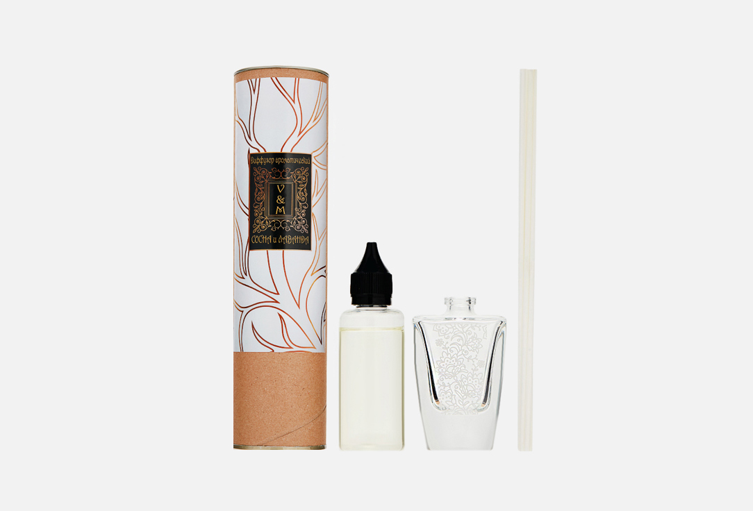 

Ароматический диффузор VAN&MUN, Pine and Lavender 45 мл