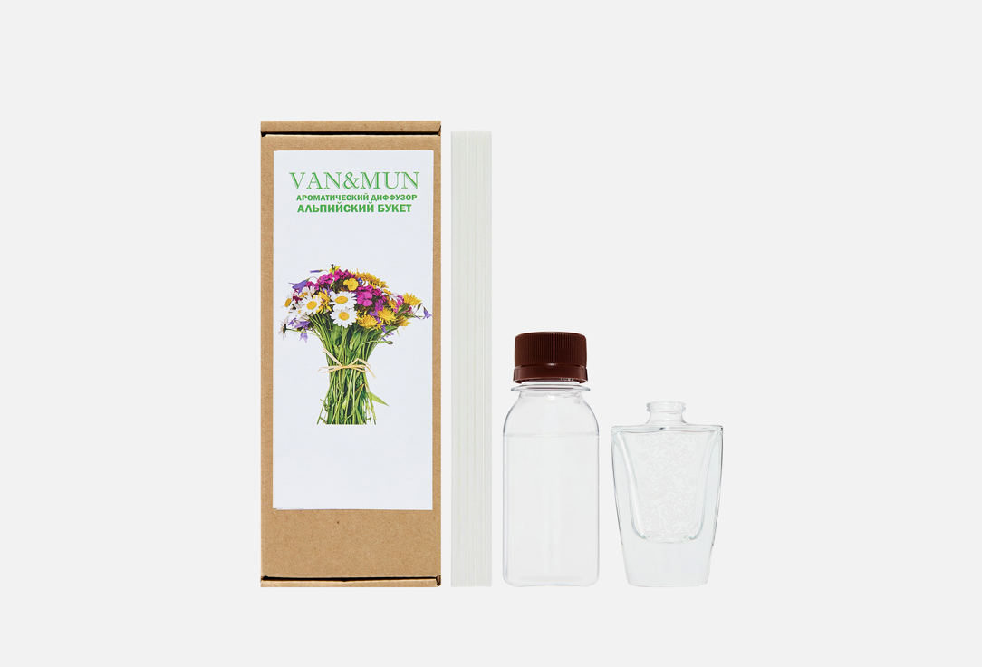 

Ароматический диффузор VAN&MUN, Alpine bouquet 45 мл