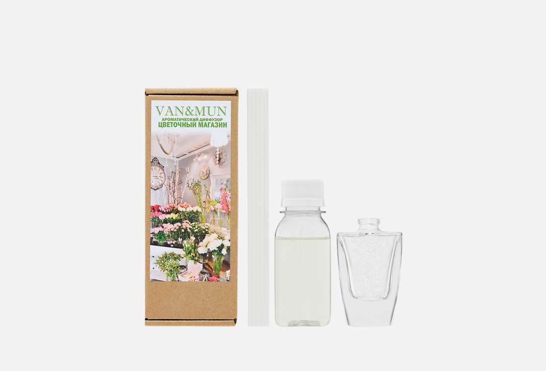 

Ароматический диффузор VAN&MUN, Flower shop 45 мл