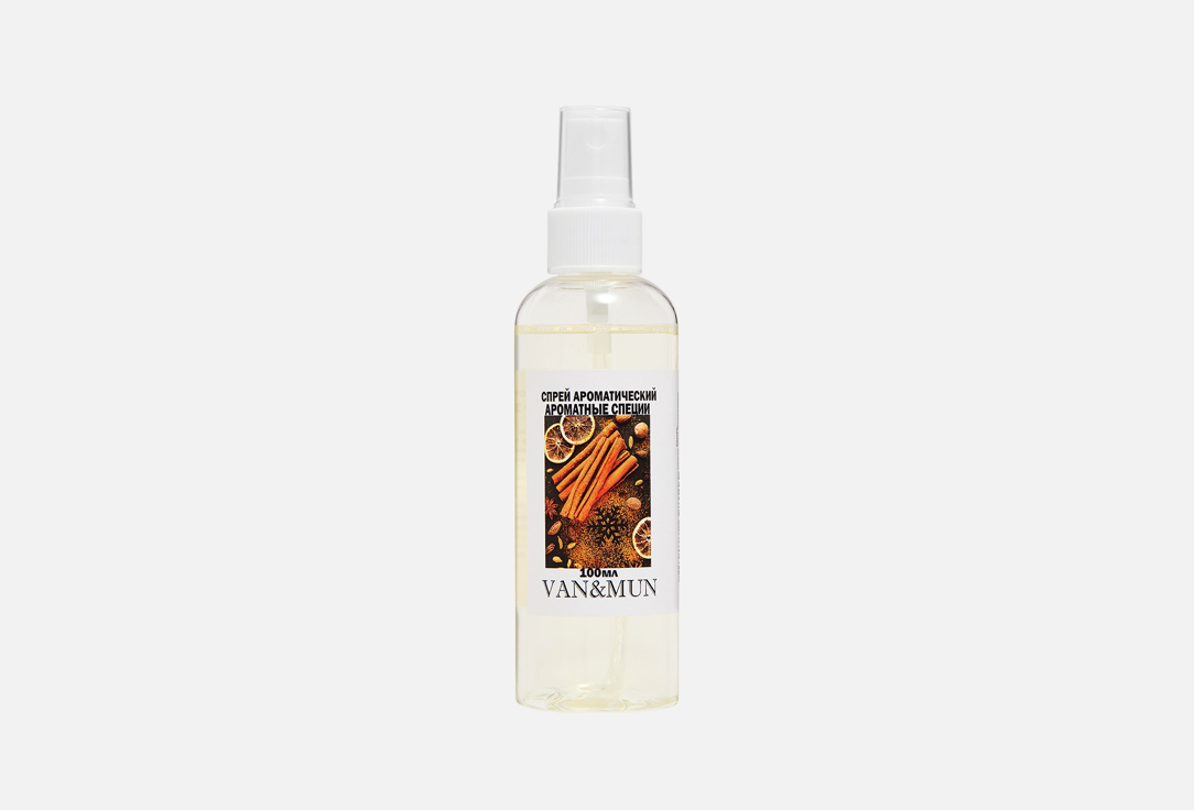 

Ароматический спрей для дома и офиса VAN&MUN, Aromatic spices 100 мл