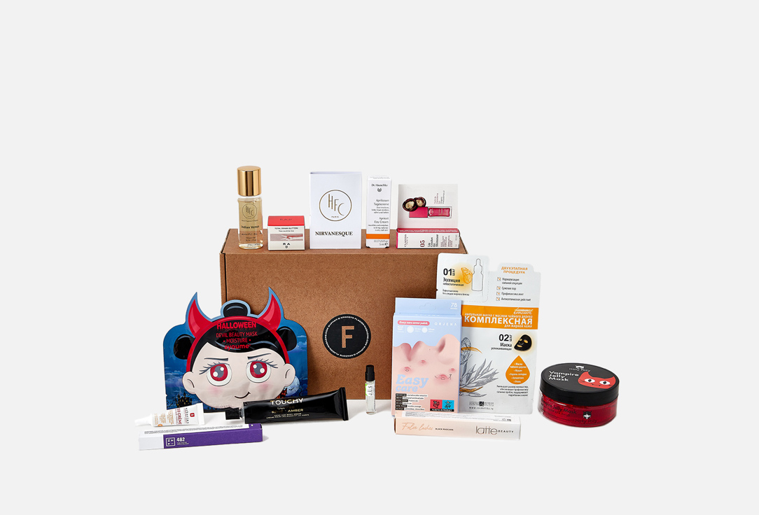 

Бьюти-бокс FLACON MAGAZINE, F HALLOWEEN BOX 15 шт