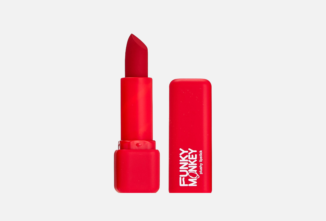 цена Помада для губ плюшевая FUNKY MONKEY Plushy lipstick 3.5 г