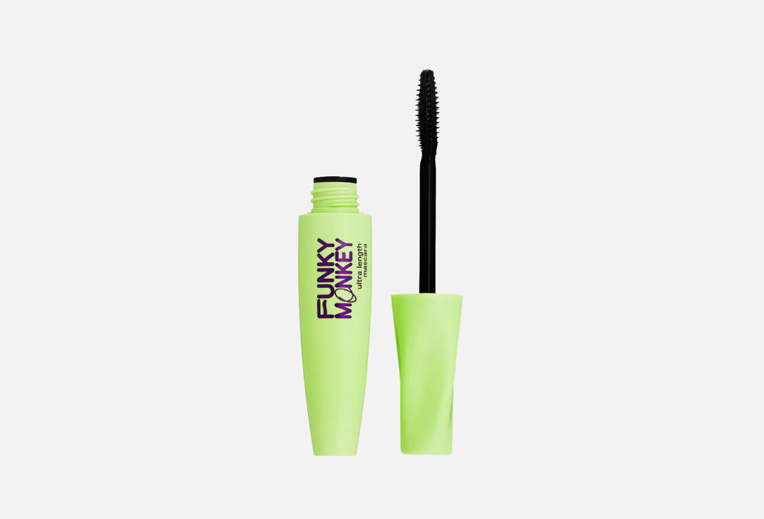 Изображение товара Тушь для ресниц суперобъемная Hyper volume mascara тон 01 черный FUNKY MONKEY Hyper volume mascara 01
