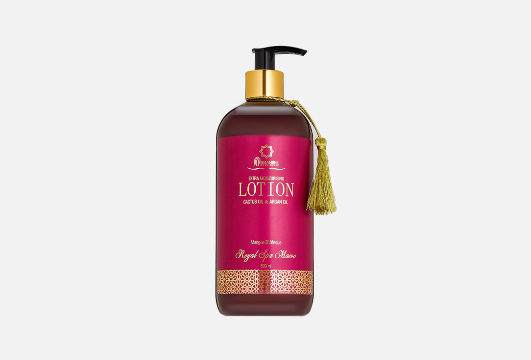 

Крем молочко лосьон для лица и тела с арганой и кактусом ARGANOIL, Cactus&Argan oil Royal Spa Maroc Mango 500 мл