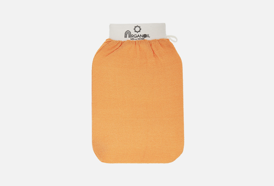 Рукавица Кесса ARGANOIL Orange 1 шт рукавица для пилинга с манжетой