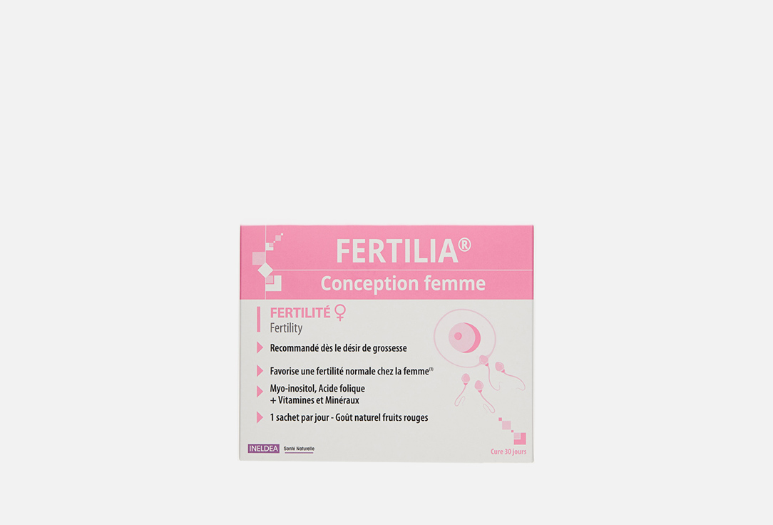 Комплекс витаминов для женского здоровья Laboratories Ineldea FERTILIA FEMME Миоинозитол, Витамин B9 в саше 