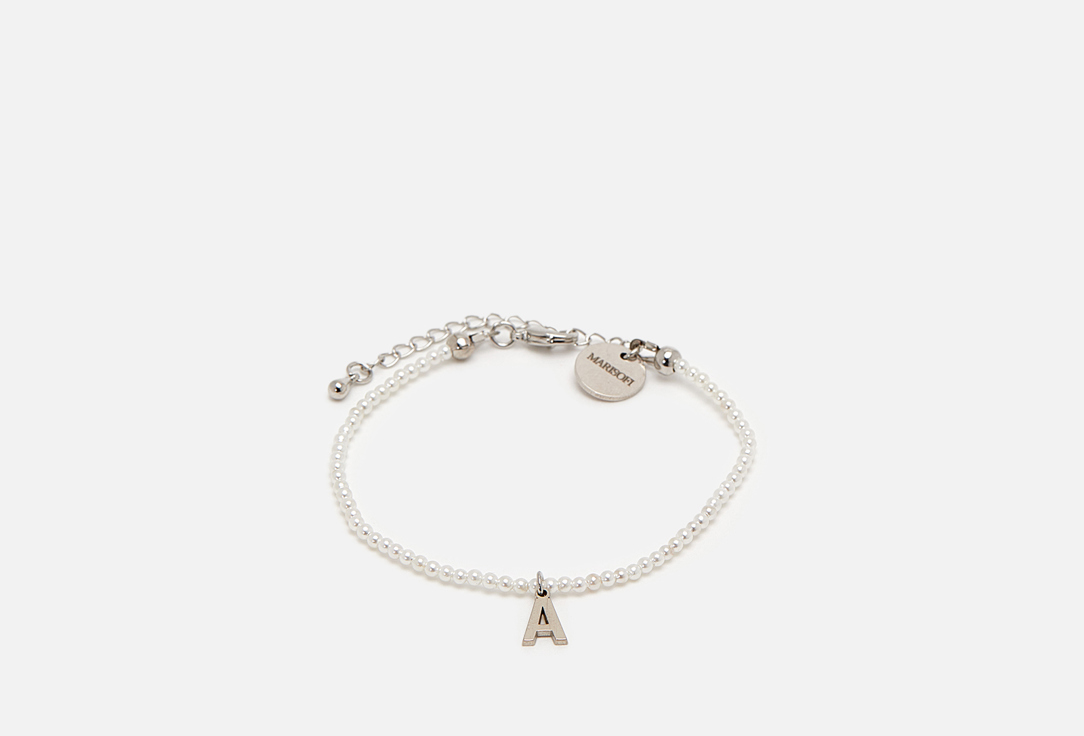 Изображение товара Браслет из жемчуга MARISOFI майорка с буквой A