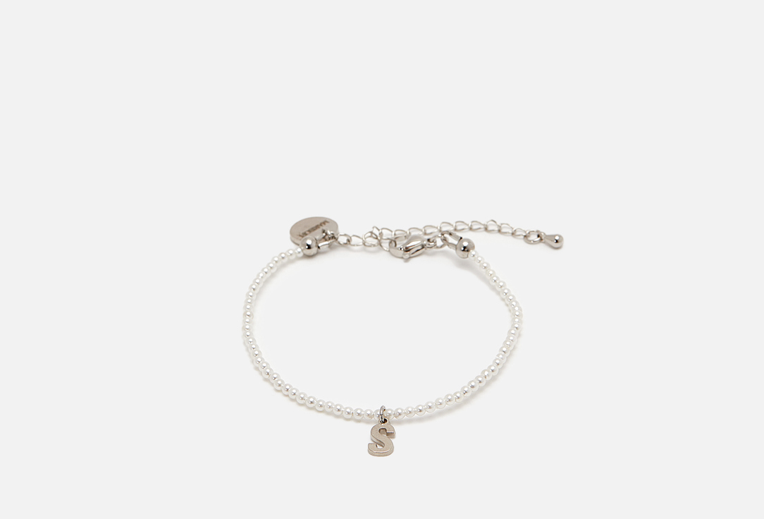 Изображение товара Браслет из жемчуга MARISOFI майорка с буквой S