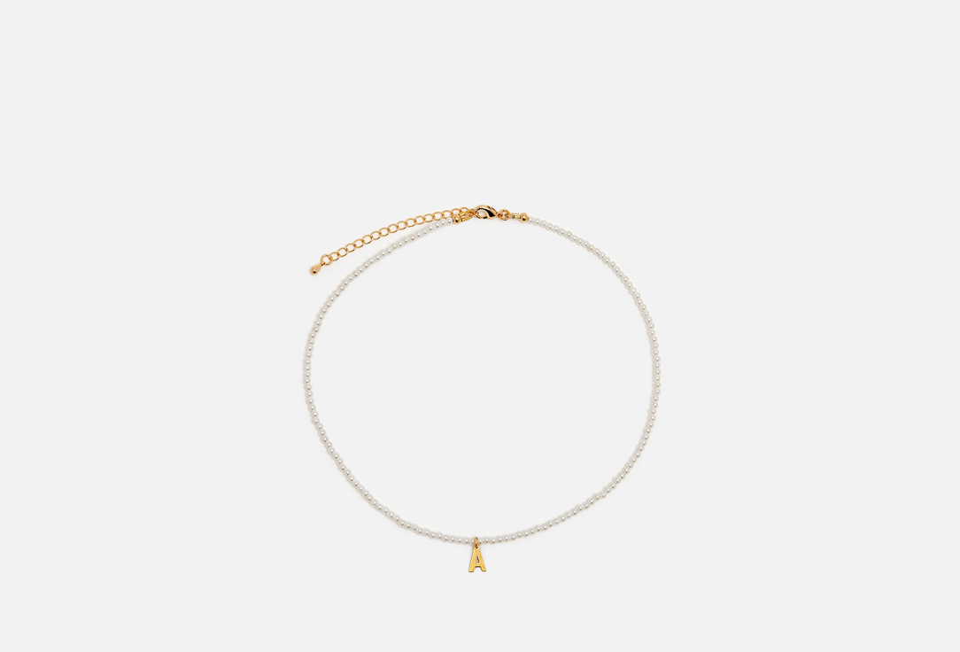 Изображение товара Чокер из жемчуга MARISOFI майорка с буквой A