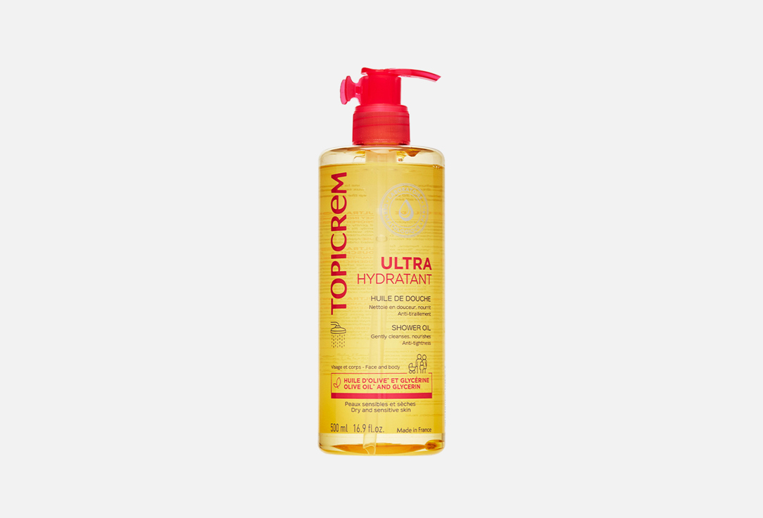 Ультра-увлажняющее масло для душа Topicrem ULTRA-HYDRATANT 