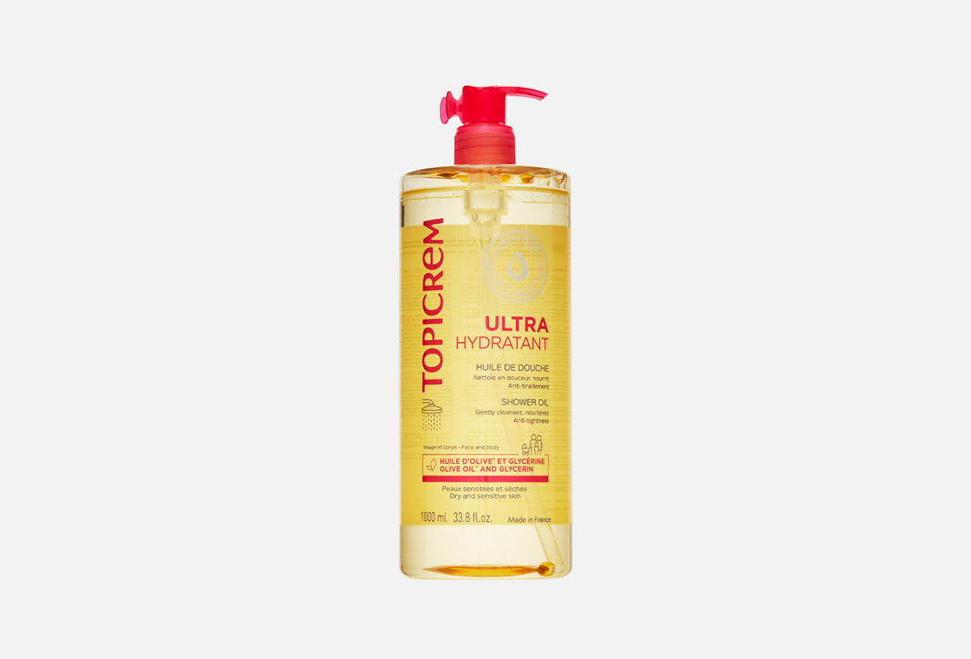 Ультра-увлажняющее масло для душа Topicrem ULTRA-HYDRATANT 
