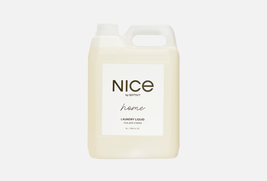 

Гель для стирки Всех Видов Тканей NICE BY SEPTIVIT, Laundry liquid 5000 мл