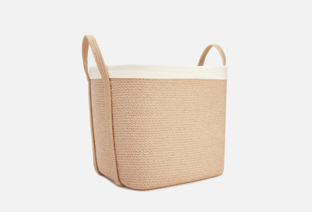 

Корзина бельевая AVIETA HOME, Бежевый, Квадратная 1 шт